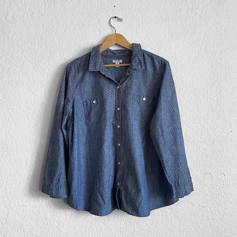 Old Navy Long Sleeve Button Up